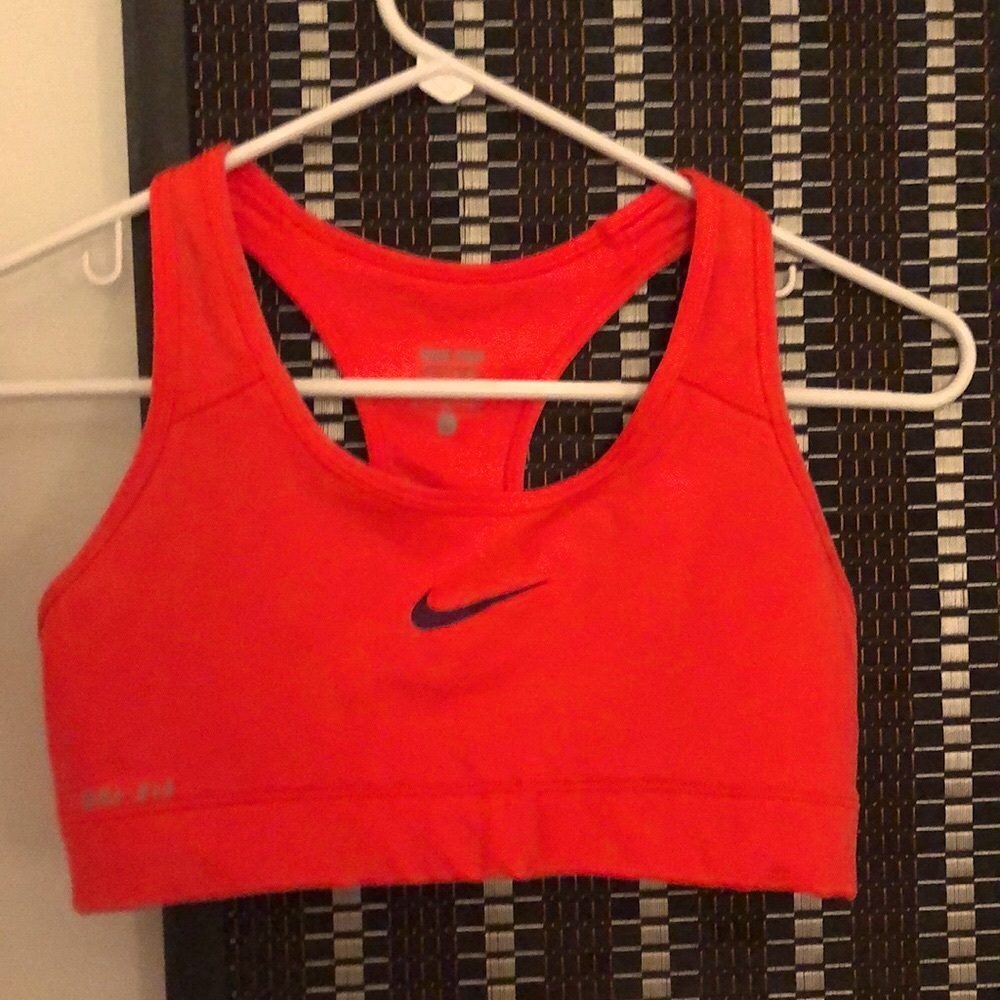 Nike Sports Bra - Coral dark blue